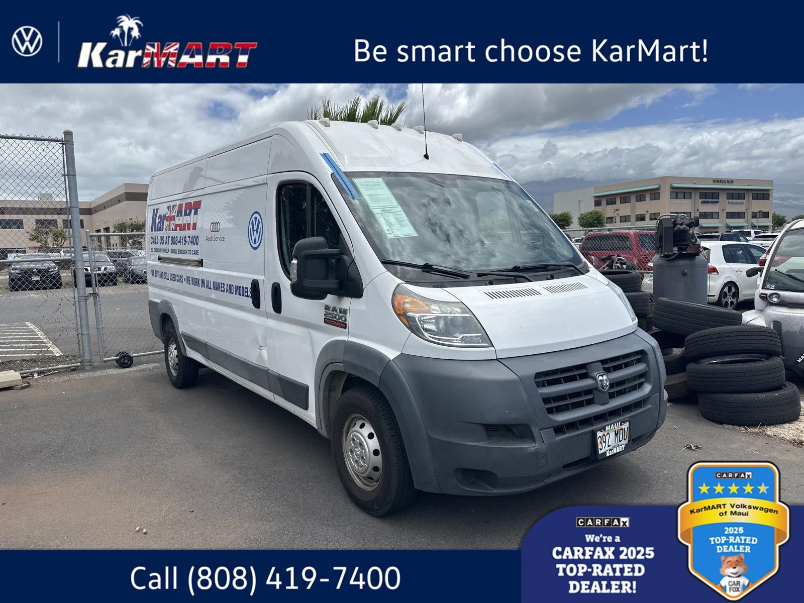 2018 RAM Promaster Cargo Van 2500 High Roof 159 WB"
