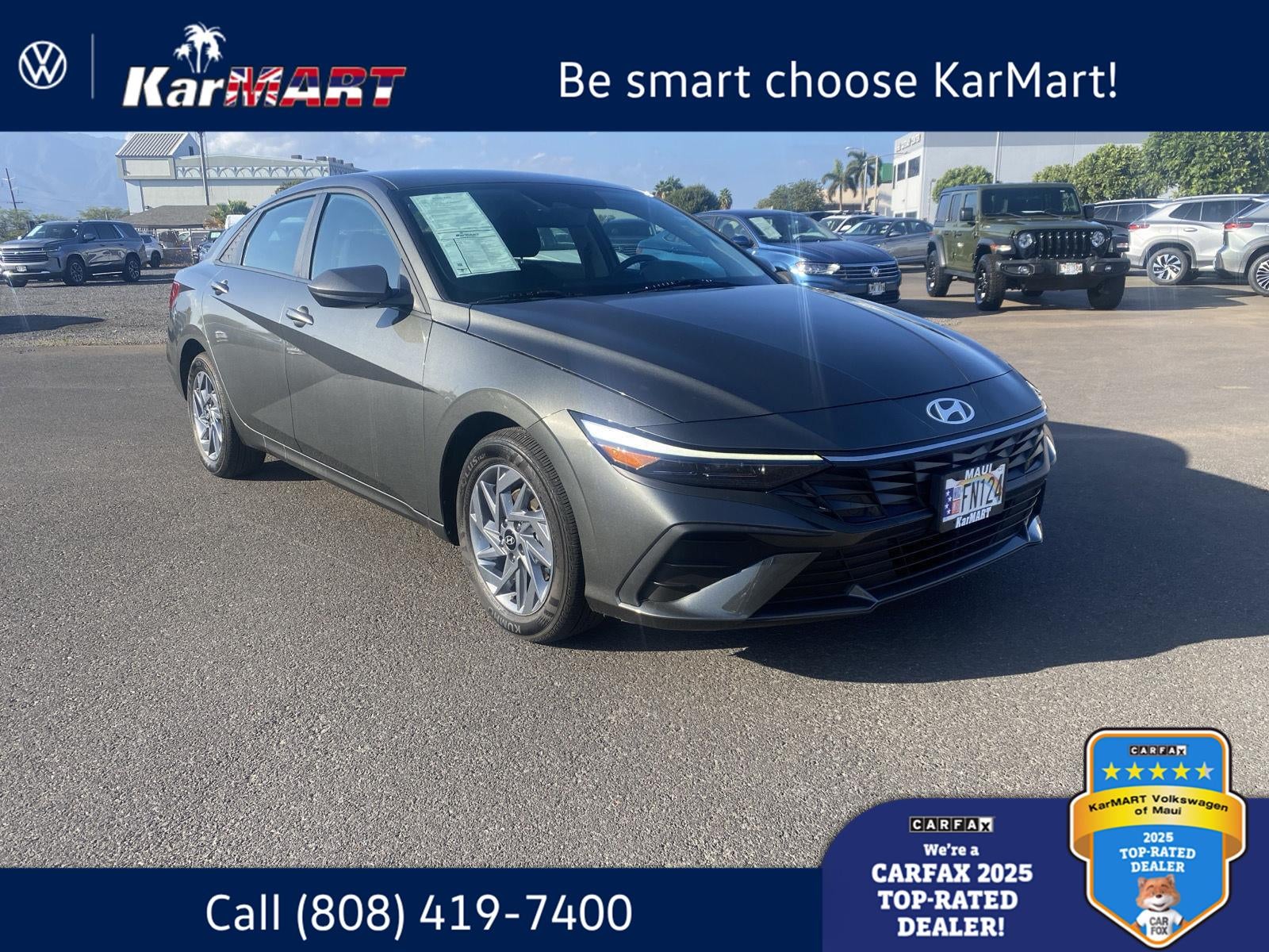 2025 Hyundai Elantra Hybrid Blue