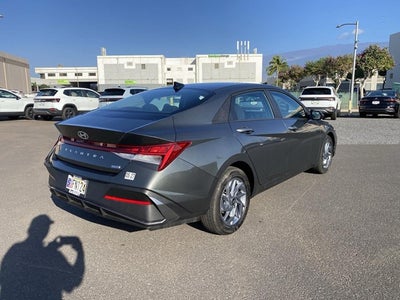 2025 Hyundai Elantra Hybrid Blue