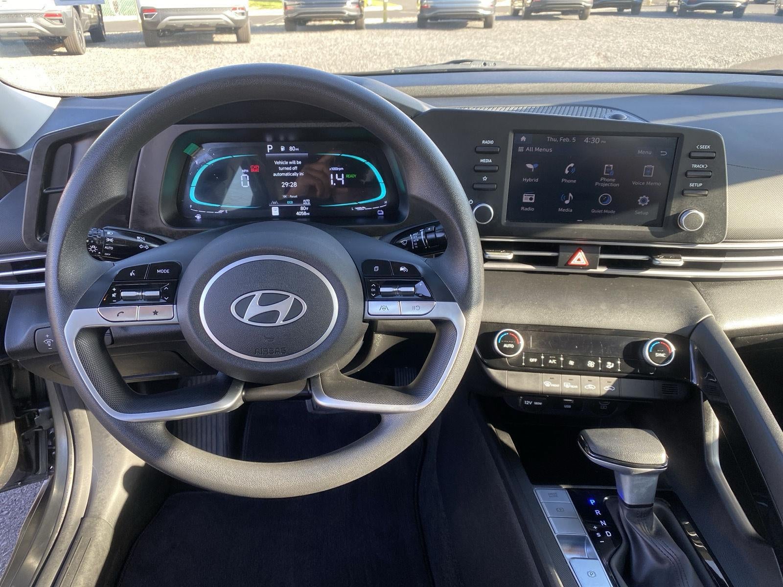 2025 Hyundai Elantra Hybrid Blue
