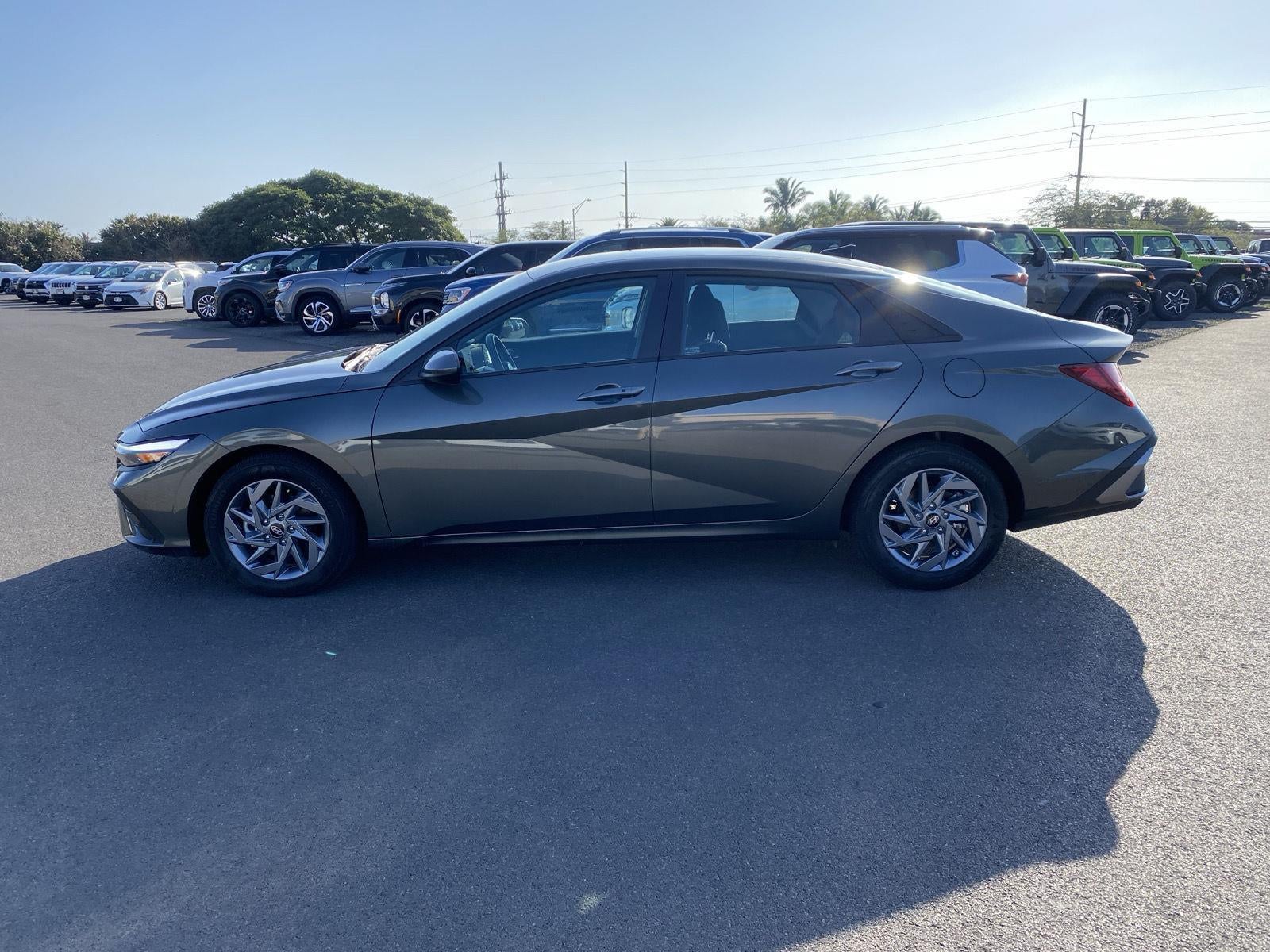 2025 Hyundai Elantra Hybrid Blue