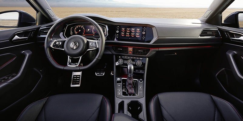 Jetta GLI interior cockpit