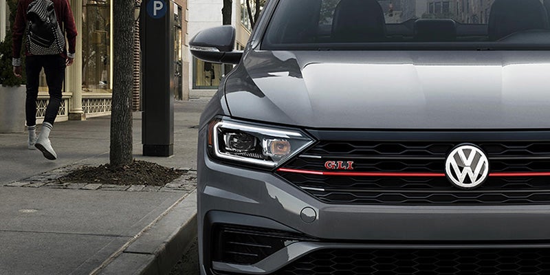 Jetta GLI front grille close-up