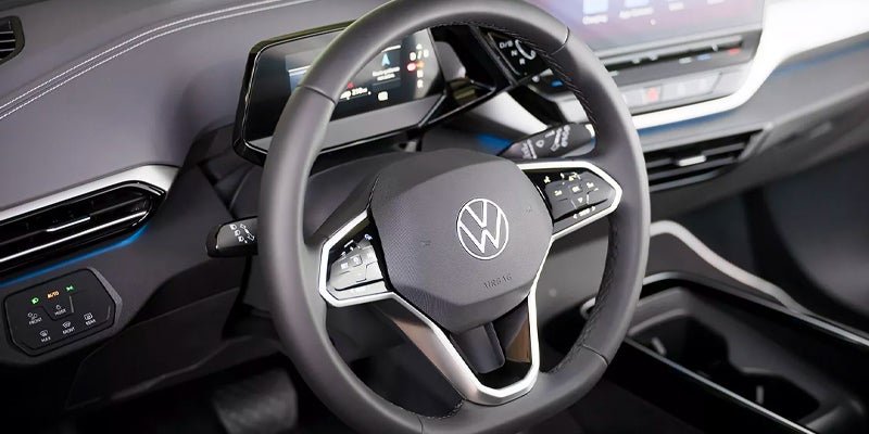Steering wheel and driver controls