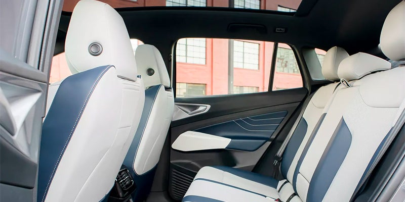 Rear passenger seating area
