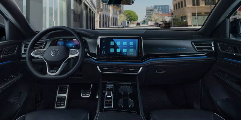 Interior dashboard and infotainment