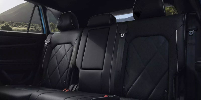 Rear seats and cabin interior