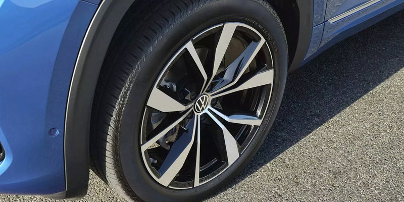 Alloy wheel close-up