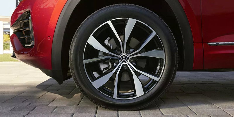 Alloy wheel close-up detail