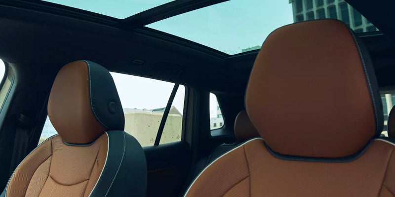 Tiguan sunroof interior