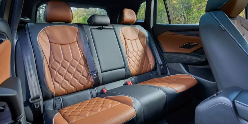 Tiguan rear seats