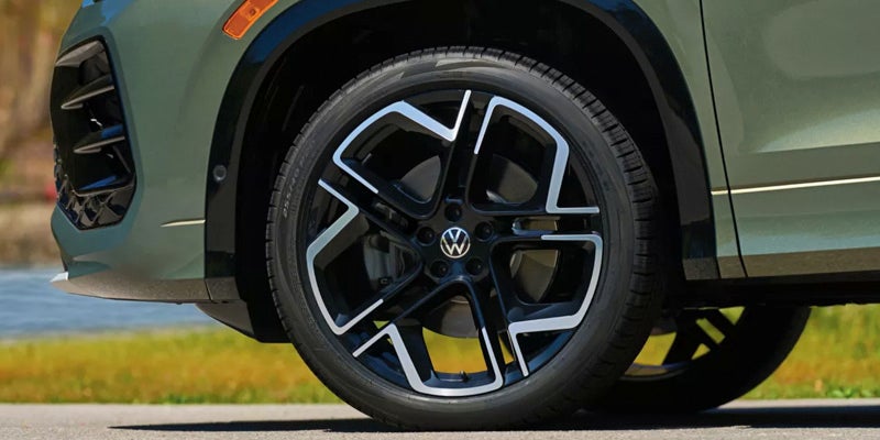 Tiguan wheel close-up